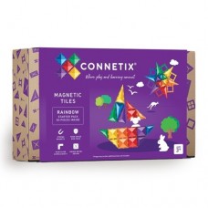 Connetix RAINBOW - Magnetic Construction - Starter Set 60pc